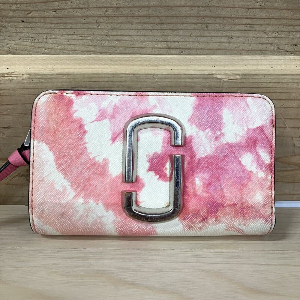 MARC JACOB Bifold Wallet Tie Dye Pink - F261